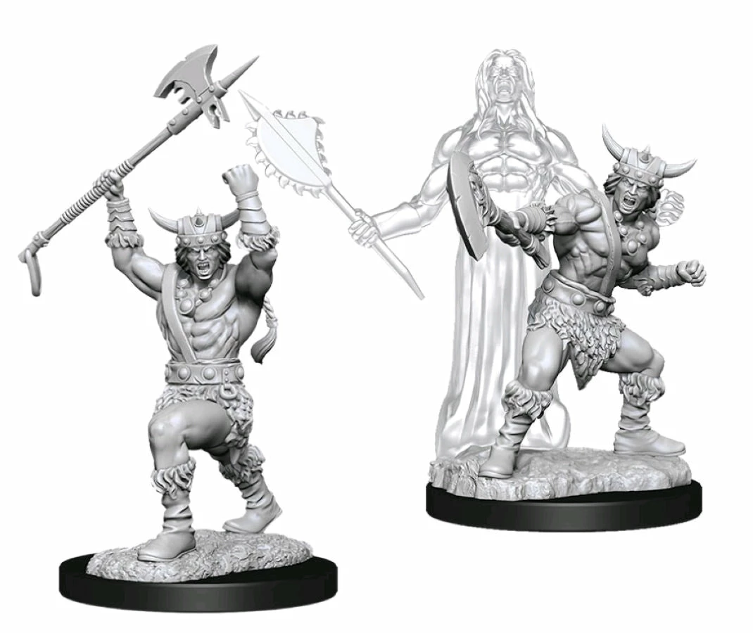 WizKids Games Dungeons & Dragons - Nolzur's Marvelous Unpainted Minis: Male Human Barbarian 1 WizKids Games Dungeons & Dragons - Nolzur's Marvelous Unpainted Minis: Male Human Barbarian