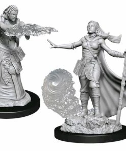 WizKids Games Dungeons & Dragons - Nolzurs Marvelous Unpainted Minis: Female Human Wizard All Board Games