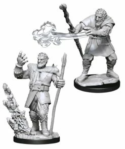 WizKids Games Dungeons & Dragons - Nolzur's Marvelous Unpainted Minis: Male Firbolg Druid All Board Games