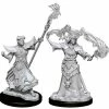 WizKids Games Pathfinder - Deep Cuts Unpainted Miniatures: Male Human Sorcerer All Board Games