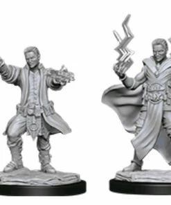 WizKids Games Dungeons & Dragons - Nolzur's Marvelous Unpainted Minis: Male Human Sorcerer