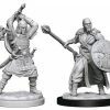WizKids Games Dungeons & Dragons - Nolzur's Marvelous Unpainted Minis: Human Barbarian Male All Board Games