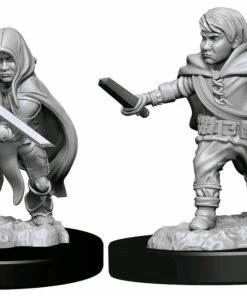 WizKids Games Dungeons & Dragons - Nolzur's Marvelous Unpainted Minis: Halfling Rogue Male