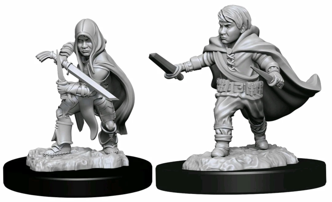 WizKids Games Dungeons & Dragons - Nolzur's Marvelous Unpainted Minis: Halfling Rogue Male 1 WizKids Games Dungeons & Dragons - Nolzur's Marvelous Unpainted Minis: Halfling Rogue Male