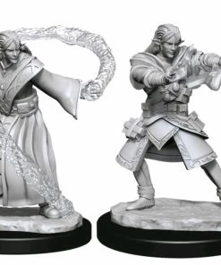 WizKids Games Dungeons & Dragons - Nolzur's Marvelous Unpainted Minis: Elf Wizard Male