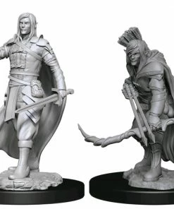 WizKids Games Dungeons & Dragons - Nolzur's Marvelous Unpainted Minis: Elf Ranger Male