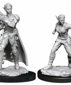 WizKids Games Dungeons & Dragons - Nolzur's Marvelous Unpainted Minis: Shifter Rogue Female All Board Games