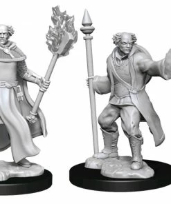 WizKids Games Dungeons & Dragons - Nolzur's Marvelous Unpainted Minis: Multiclass Cleric Wizard Male All Board Games