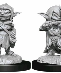 WizKids Games Pathfinder - Deep Cuts Unpainted Miniatures: Goblin Rogue Female