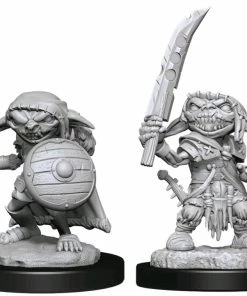 WizKids Games All Board Games Pathfinder - Deep Cuts Unpainted Miniatures: Goblin Fighter Male