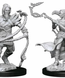 WizKids Games Magic The Gathering - Unpainted Miniatures: Stoneforge Mystic & Kor Hookmaster