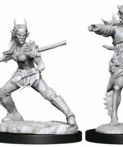WizKids Games All Board Games Magic The Gathering - Unpainted Miniatures: Coralhelm Commander & Halimar Wavewatch