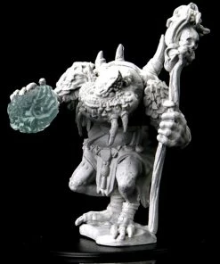 WizKids Games Dungeons & Dragons - Nolzurs Marvelous Unpainted Minis: Green Slaad