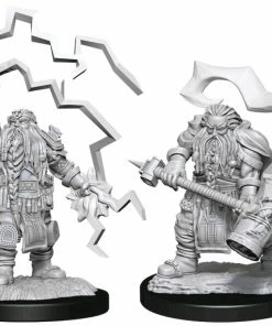 WizKids Games Dungeons & Dragons - Nolzur's Marvelous Unpainted Miniatures: Dwarf Cleric Male All Board Games