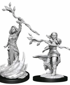 WizKids Games All Board Games Dungeons & Dragons - Nolzur's Marvelous Unpainted Miniatures: Human Druid Female