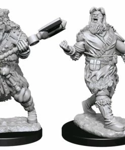 WizKids Games Dungeons & Dragons - Nolzur's Marvelous Unpainted Miniatures: Human Barbarian Male All Board Games