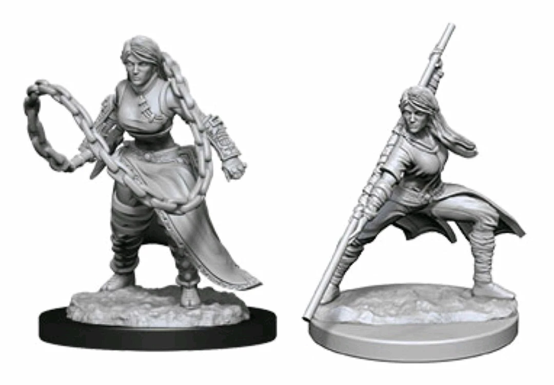 WizKids Games Dungeons & Dragons - Nolzur's Marvelous Unpainted Miniatures: Human Monk Male All Board Games 1 WizKids Games Dungeons & Dragons - Nolzur's Marvelous Unpainted Miniatures: Human Monk Male All Board Games