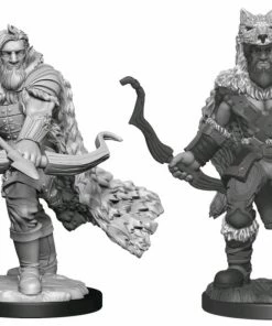 WizKids Games All Board Games Dungeons & Dragons - Nolzur's Marvelous Unpainted Miniatures: Firbolg Ranger Male