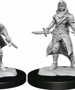 WizKids Games Dungeons & Dragons - Nolzur's Marvelous Unpainted Miniatures: Half-Elf Rogue Female