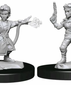 WizKids Games Dungeons & Dragons - Nolzur's Marvelous Unpainted Miniatures: Gnome Artificer Female