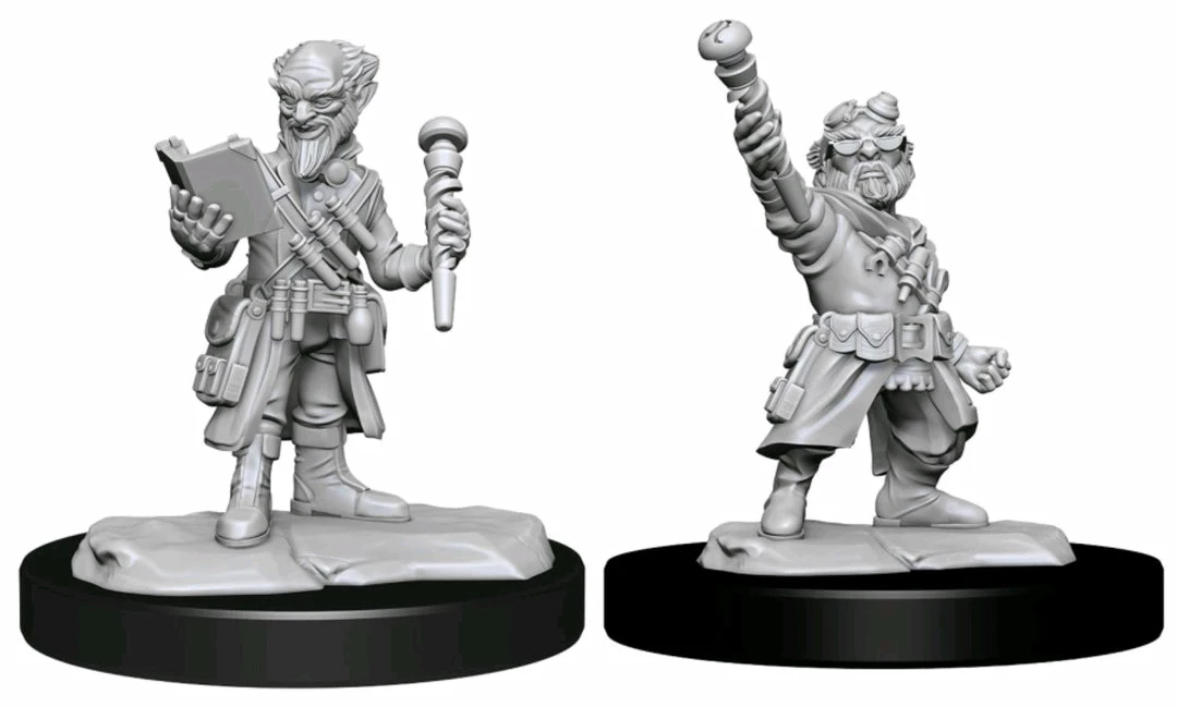 WizKids Games Dungeons & Dragons - Nolzur's Marvelous Unpainted Miniatures: Gnome Artificer Male 1 WizKids Games Dungeons & Dragons - Nolzur's Marvelous Unpainted Miniatures: Gnome Artificer Male