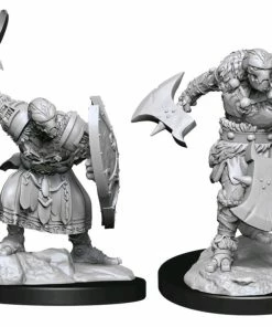 WizKids Games Dungeons & Dragons - Nolzur's Marvelous Unpainted Miniatures: Warforged Barbarian