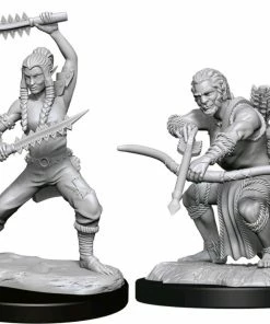 WizKids Games Dungeons & Dragons - Nolzur's Marvelous Unpainted Miniatures: Shifter Wildhunt Ranger Male All Board Games