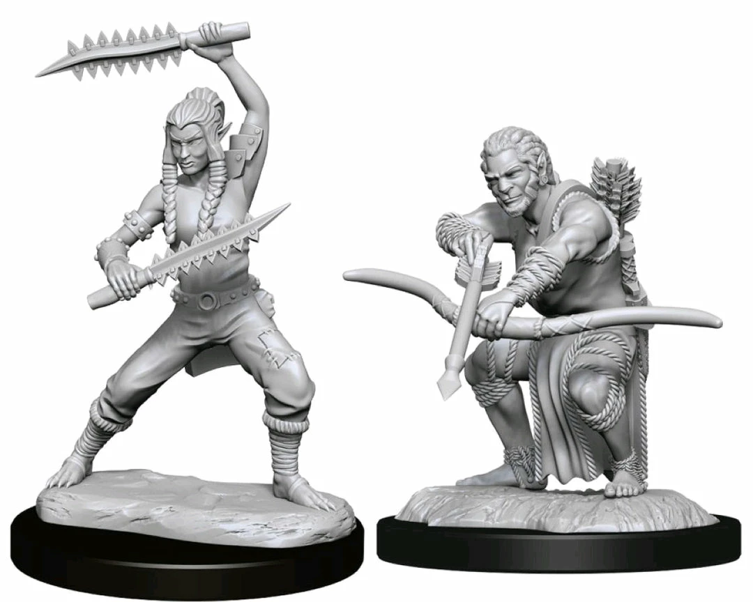 WizKids Games Dungeons & Dragons - Nolzur's Marvelous Unpainted Miniatures: Shifter Wildhunt Ranger Male All Board Games 1 WizKids Games Dungeons & Dragons - Nolzur's Marvelous Unpainted Miniatures: Shifter Wildhunt Ranger Male All Board Games