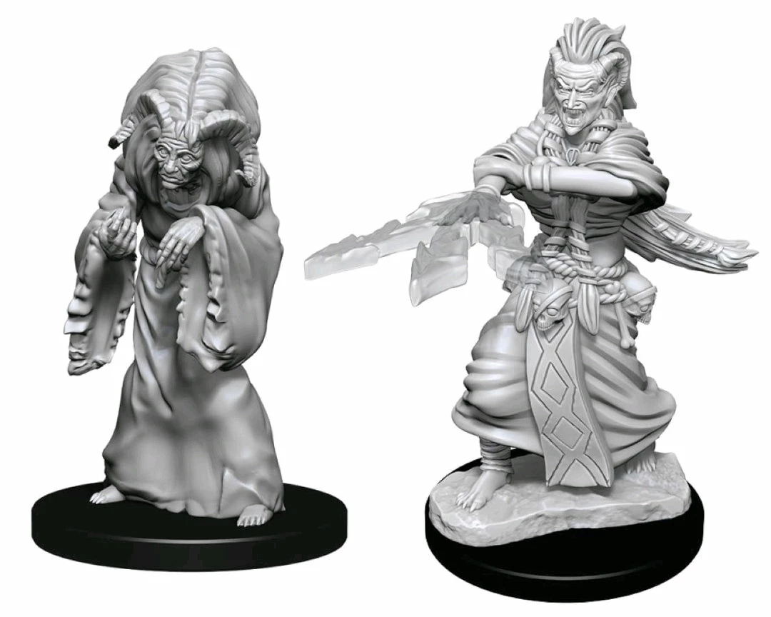 WizKids Games Dungeons & Dragons - Nolzur's Marvelous Unpainted Miniatures: Night Hag & Dusk Hag 1 WizKids Games Dungeons & Dragons - Nolzur's Marvelous Unpainted Miniatures: Night Hag & Dusk Hag