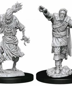 WizKids Games All Board Games Dungeons & Dragons - Nolzur's Marvelous Unpainted Miniatures: Scarecrow & Stone Cursed
