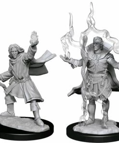 WizKids Games All Board Games Pathfinder - Deep Cuts Unpainted Miniatures: Elf Sorcerer Male