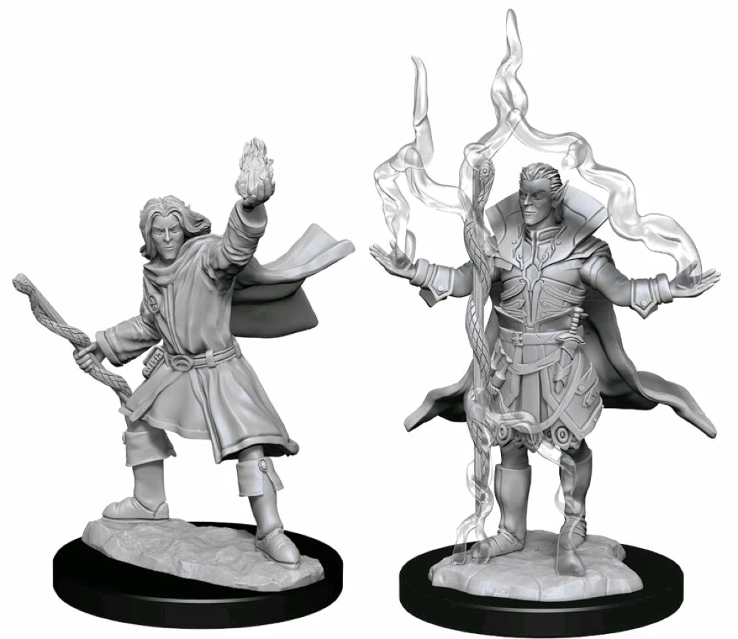 WizKids Games All Board Games Pathfinder - Deep Cuts Unpainted Miniatures: Elf Sorcerer Male 1 WizKids Games All Board Games Pathfinder - Deep Cuts Unpainted Miniatures: Elf Sorcerer Male