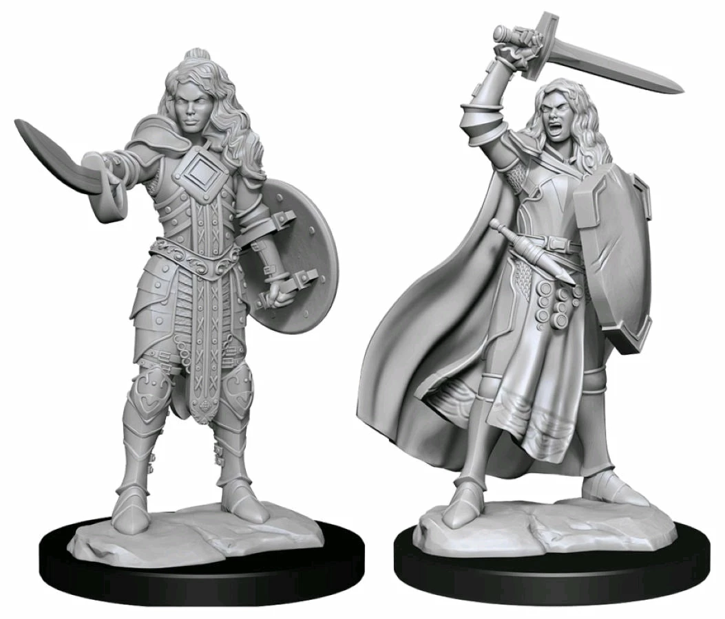 WizKids Games All Board Games Pathfinder - Deep Cuts Unpainted Miniatures: Human Champion Female 1 WizKids Games All Board Games Pathfinder - Deep Cuts Unpainted Miniatures: Human Champion Female