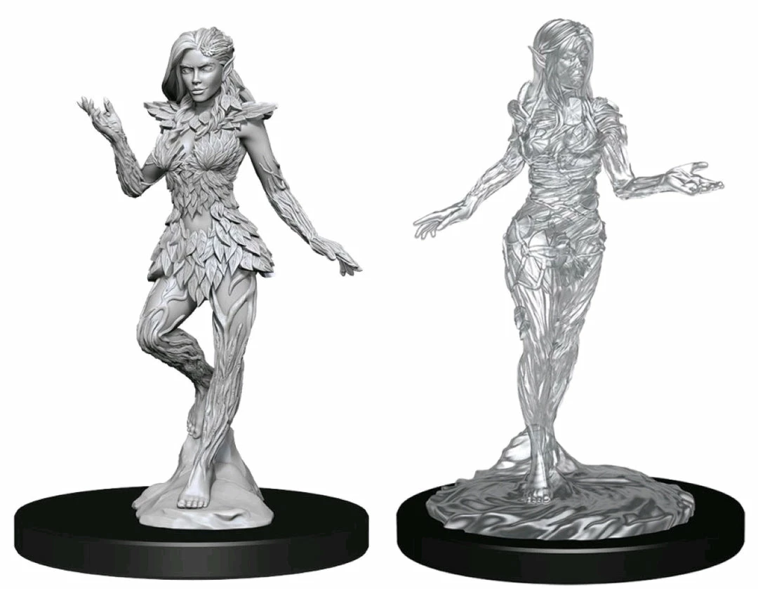 WizKids Games Pathfinder - Deep Cuts Unpainted Miniatures: Nymph & Dryad All Board Games 1 WizKids Games Pathfinder - Deep Cuts Unpainted Miniatures: Nymph & Dryad All Board Games