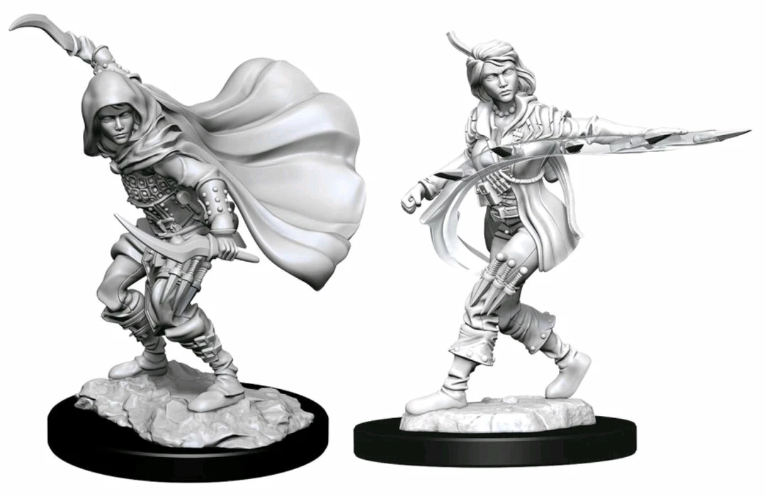 WizKids Games Pathfinder - Deep Cuts Unpainted Miniatures: Human Rogue Female 1 WizKids Games Pathfinder - Deep Cuts Unpainted Miniatures: Human Rogue Female