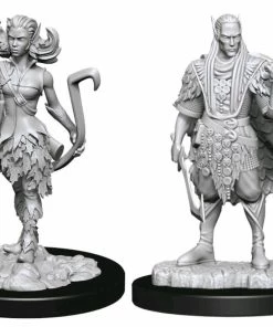WizKids Games All Board Games Dungeons & Dragons - Nolzur's Marvelous Unpainted Minis: Autumn Eladrin & Summer Eladrin