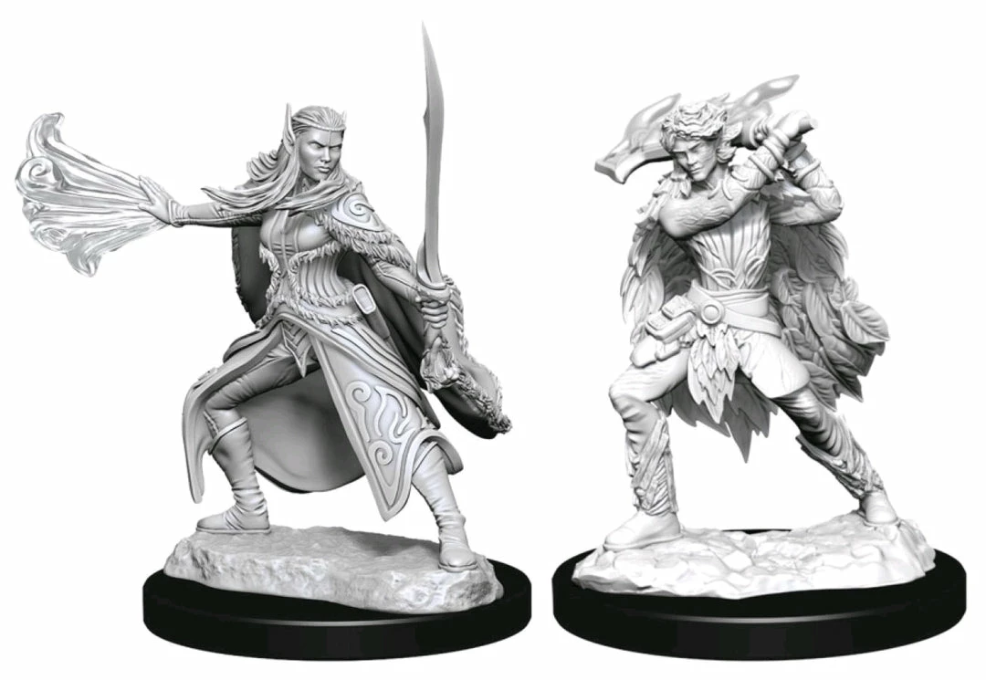 WizKids Games Dungeons & Dragons - Nolzur's Marvelous Unpainted Minis: Winter Eladrin & Spring Eladrin All Board Games 1 WizKids Games Dungeons & Dragons - Nolzur's Marvelous Unpainted Minis: Winter Eladrin & Spring Eladrin All Board Games