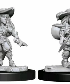 WizKids Games All Board Games Pathfinder - Deep Cuts Unpainted Miniatures: Gnome Bard Female