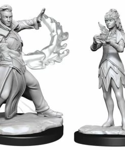 WizKids Games All Board Games Magic The Gathering - Unpainted Miniatures: Killian & Dina