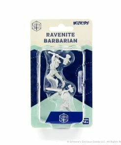 WizKids Games Critical Role - Unpainted Ravenite Half-Dragon Barbarian All Board Games