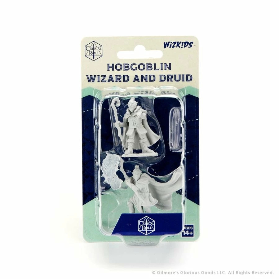 WizKids Games Critical Role - Unpainted Hobgoblin Wizard & Druid 1 WizKids Games Critical Role - Unpainted Hobgoblin Wizard & Druid