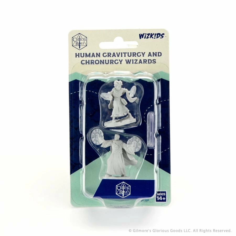 WizKids Games Critical Role - Unpainted Human Graviturgy & Chronurgy Wizards 1 WizKids Games Critical Role - Unpainted Human Graviturgy & Chronurgy Wizards