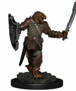 WizKids Games All Board Games Dungeons & Dragons - Premium Dragonborn Female Paladin Miniature