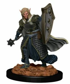 WizKids Games All Board Games Dungeons & Dragons - Premium Elf Male Cleric Miniature