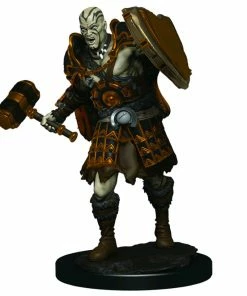 WizKids Games Dungeons & Dragons - Icons Of The Realms Male Goliath Fighter Premium Miniature All Board Games