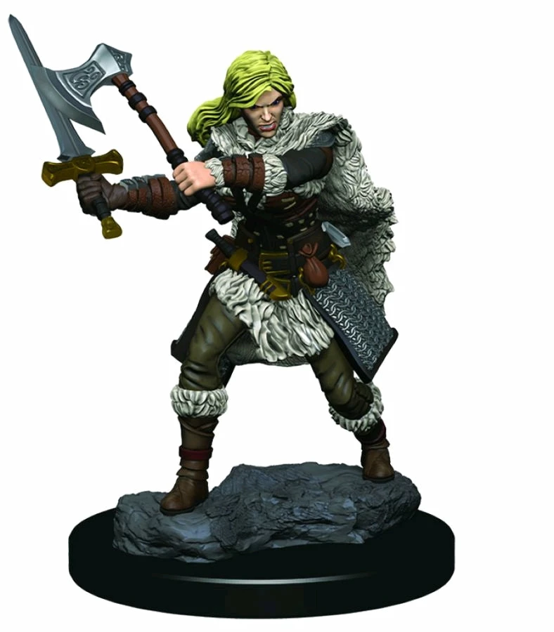 WizKids Games Dungeons & Dragons - Icons Of The Realms Female Human Barbarian Premium Miniature 1 WizKids Games Dungeons & Dragons - Icons Of The Realms Female Human Barbarian Premium Miniature
