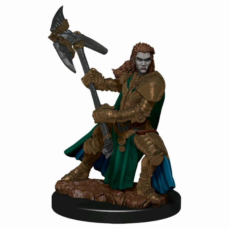 WizKids Games Dungeons & Dragons - Premium Half-Orc Fighter Female Miniature All Board Games 1 WizKids Games Dungeons & Dragons - Premium Half-Orc Fighter Female Miniature All Board Games