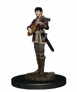 WizKids Games Dungeons & Dragons - Premium Half-Elf Bard Female Miniature All Board Games