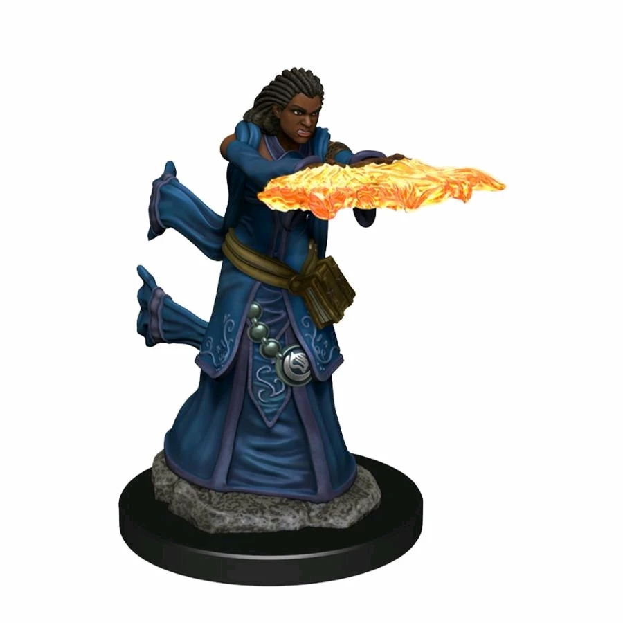 WizKids Games Dungeons & Dragons - Icons Of The Realms Premium Human Wizard Female 2 WizKids Games Dungeons & Dragons - Icons Of The Realms Premium Human Wizard Female