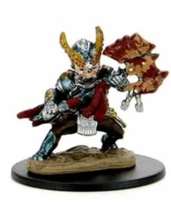 WizKids Games Dungeons & Dragons - Icons Of The Realms Premium Halfling Fighter Female All Board Games